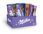 Milka chocolate plates in the XL surprise package - 10 plates of 100g, 1kg