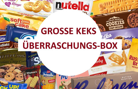 Keks-BOX mit den besten Keksen im XL-Überraschungspaket, ca. 3kg