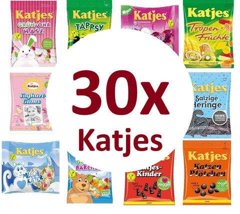 Katjes mélange dans le package de surprise XXL, 30 packs