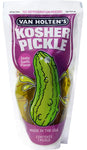 Van Holten's Kosher Pickle - pickled sour gherkin, vinegar and garlic, 140g